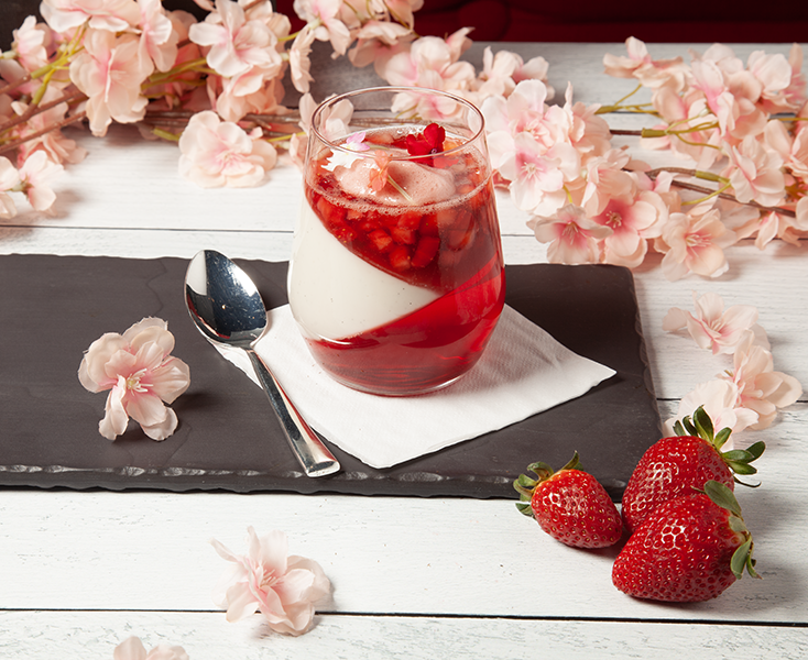 cherry blossom dessert