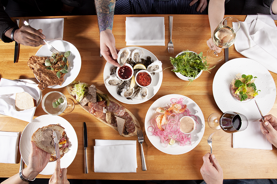 table scene